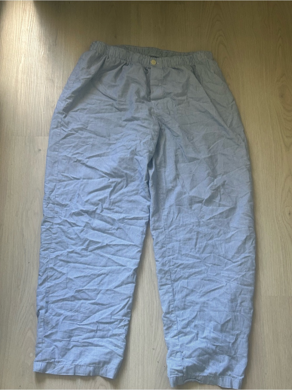 Lands' End Light Blue Men's Cotton pants